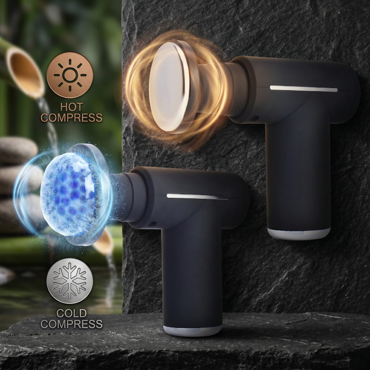 Aura Lift Pro Hot & Cold Gun Massager by Diviura
