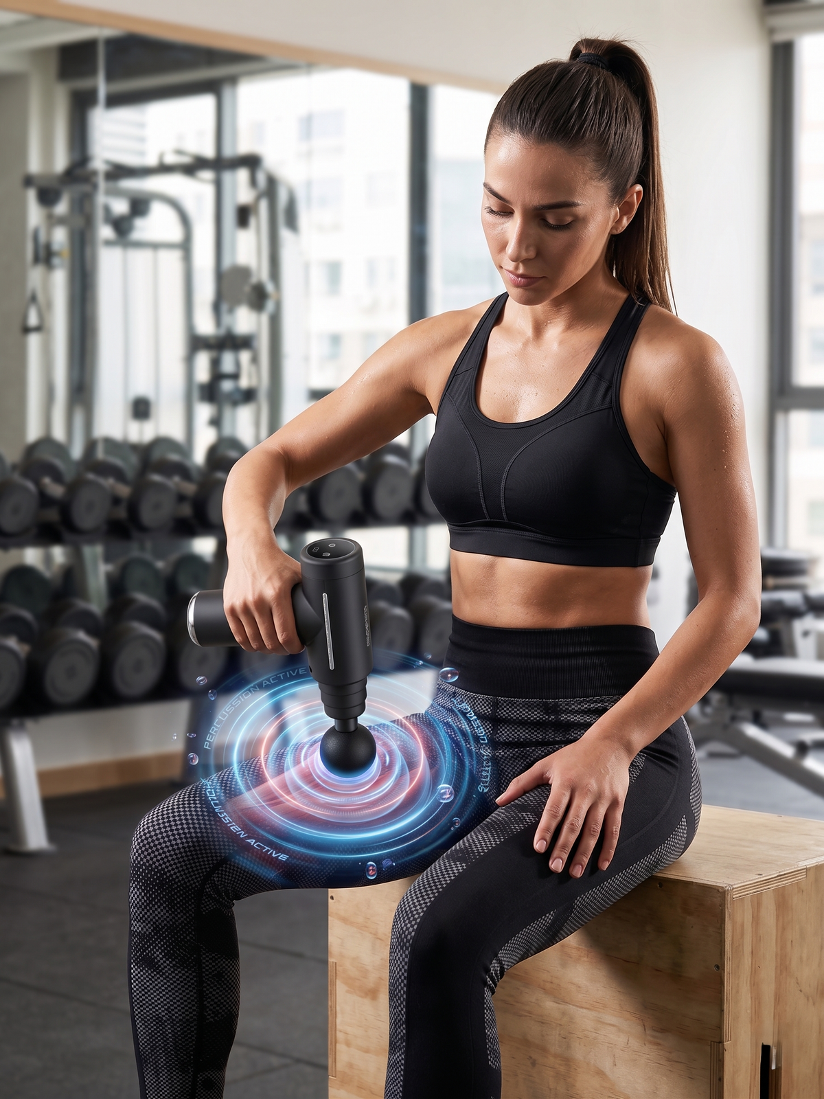 Aura Lift Pro Hot & Cold Gun Massager by Diviura