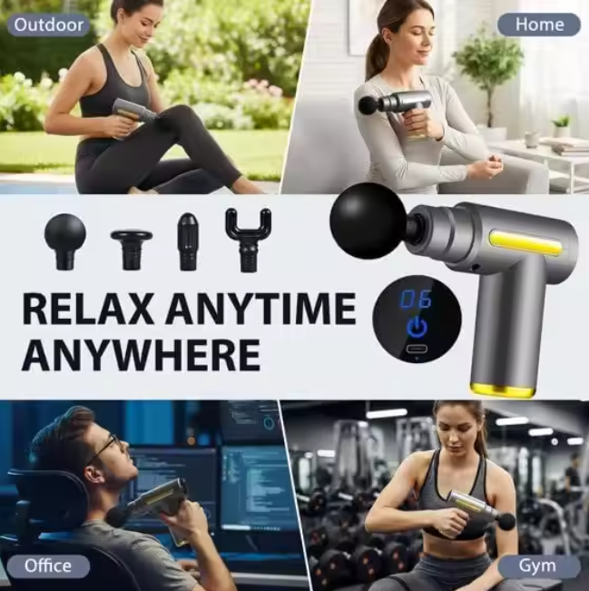 Aura Lift Pro Hot & Cold Gun Massager by Diviura